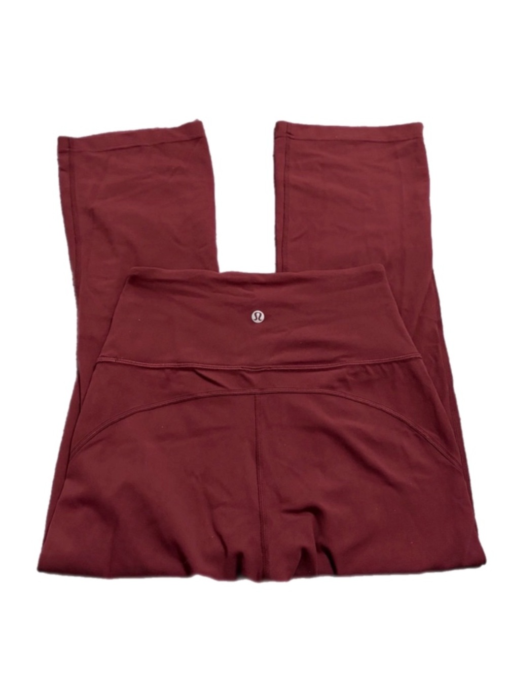 Lululemon Groove Super-High-Rise Crop 23" (Red Merlot) Size 4
